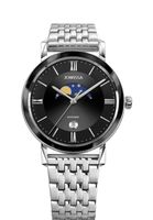 🇨🇭 Jowissa Magno Moon Swiss Made Herrenuhr Schwarz NEU