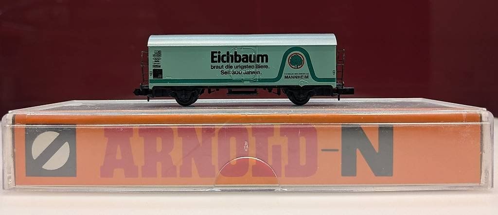 Arnold Modellini di ferrovie: Spur N Kühlwagen "Eichbaum" – Usato da Reinach BL venduto da angus74