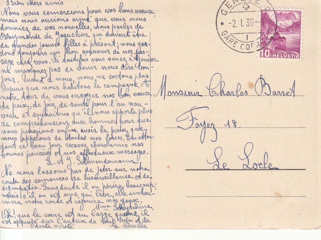 Cartoline postali: Genève 1939 – Usato da Bürglen TG venduto da StampGraf 1