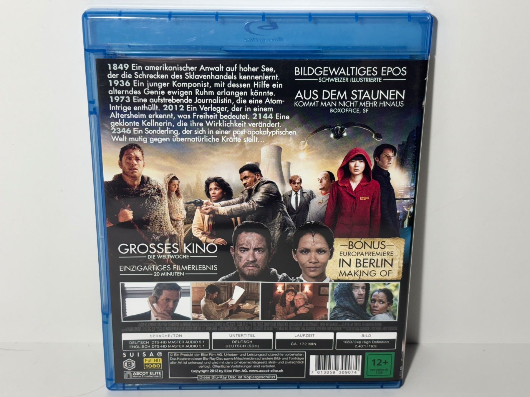 Tutti i DVDs: Cloud Atlas Blu Ray – Usato da Wilderswil venduto da Sstriker 1