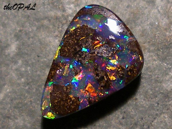 Pietre preziose: theOPAL *** TOP BOULDER MATRIX OPAL 2,43ct (Australien) *** – Nuovo e nell'imballaggio originale da Ebnat-Kappel venduto da theOPAL 4