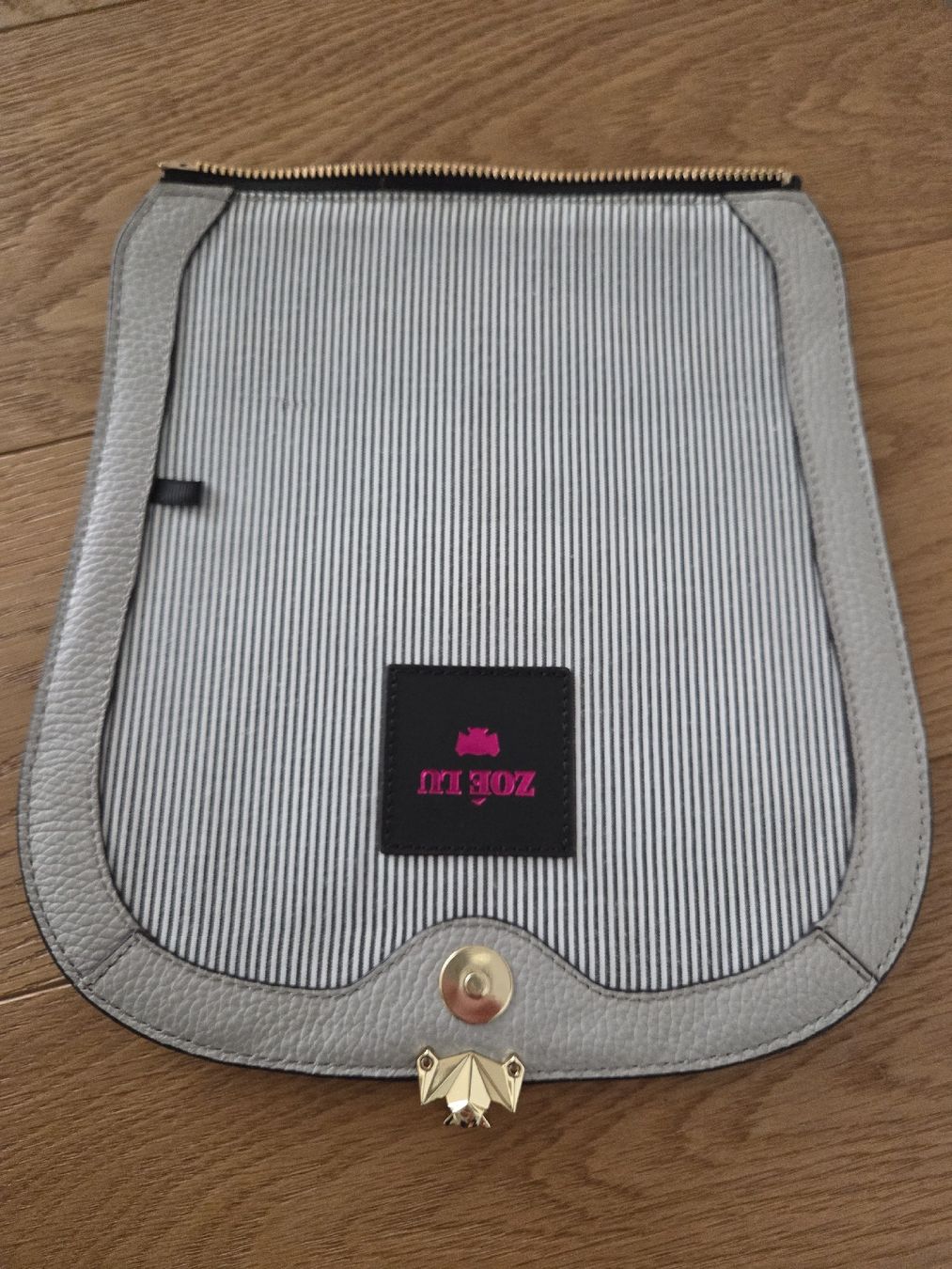 Taschen für Damen: Zoé Lu Wechselklappe Taschendeckel hellgrau neu – Neu (gemäss Beschreibung) aus rheineck von plumeria10 1