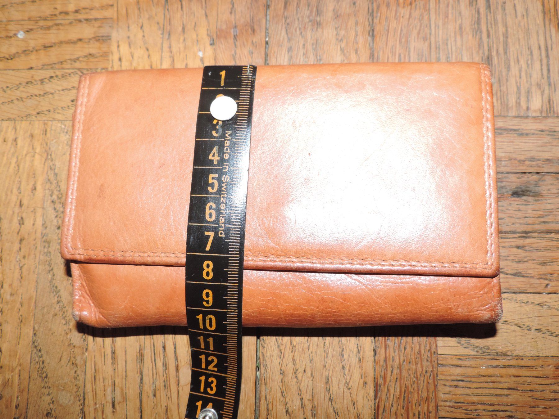 Portemonnaie: porte monnaie cuir camel Calypso – Gebraucht aus Genève von Axelle333 8