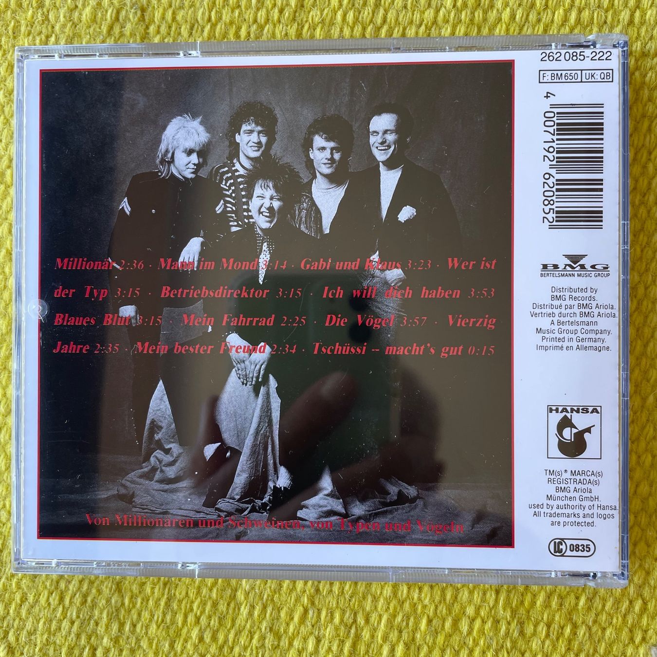 CD: DIE PRINZEN-DAS LEBEN IST GRAUSAM – Usato da Rorschacherberg venduto da CD-Roli 1