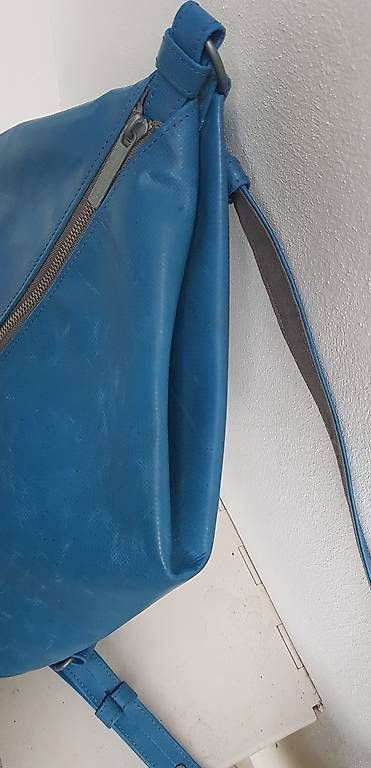Freitag Zaini: Freitag Rucksack Woolf Blau, Neuwertig! – Usato da Bern venduto da Lepidoptera11 3