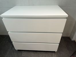 Kommode weiss 3 Schubladen, Ikea