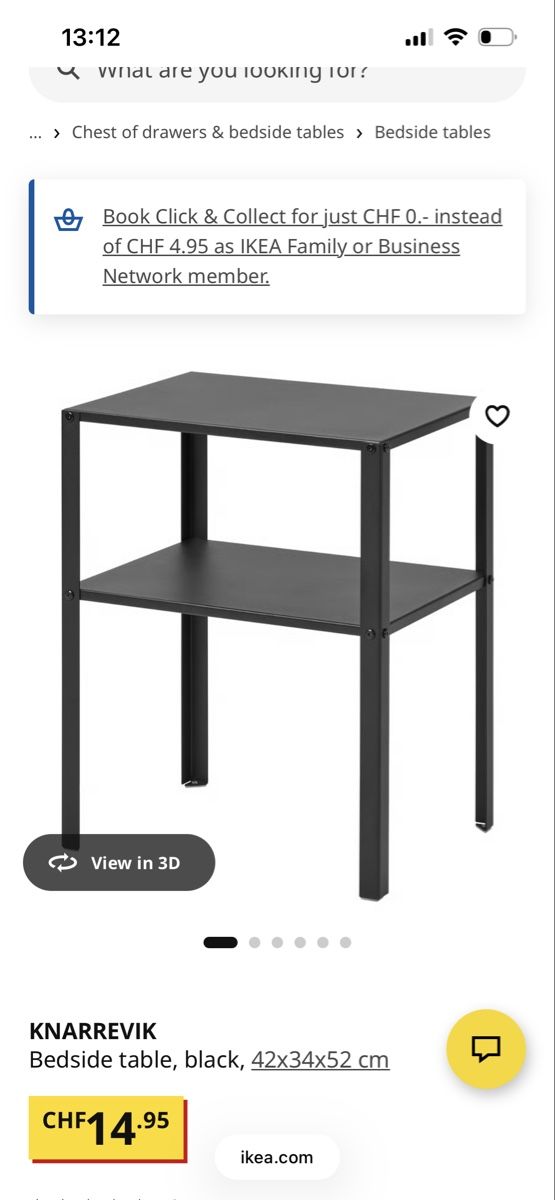Ikea Comodini: Nachtschränke mit Lampen – Nuovo (secondo la descrizione) da Biel/Bienne venduto da sop_sl7f 1