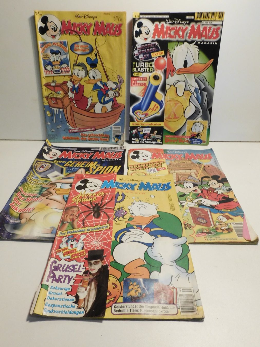 Fumetti: Micky Maus Hefte 5 ältere Micky Hefte  gebrauchter Zustand – Usato da Sursee venduto da 76