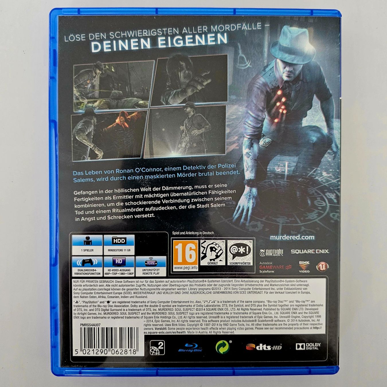 Sony Giochi: Murdered Soul Suspect (PS4) – Usato da Holziken venduto da Miglioregamesnmore 1