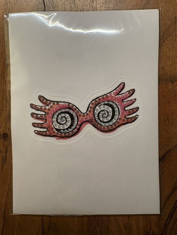 Harry Potter Crystal Art Sticker - Spectrespecs (Neu und ...
