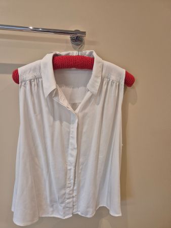 Bluse weiss, C & A, Gr. 48