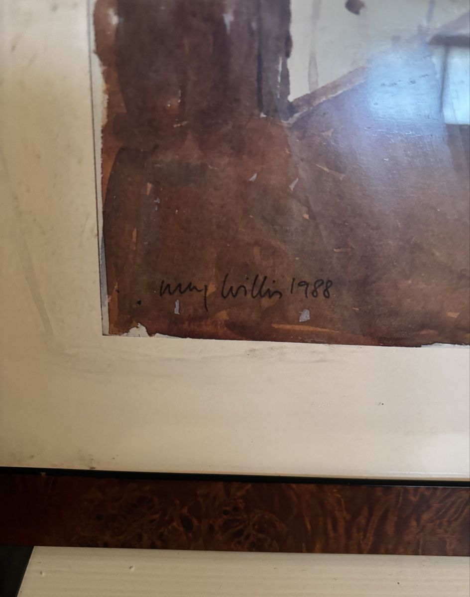 Dipinti: Lucy Willis „View from a Window" – Difettoso da Winterthur venduto da Bilure 1