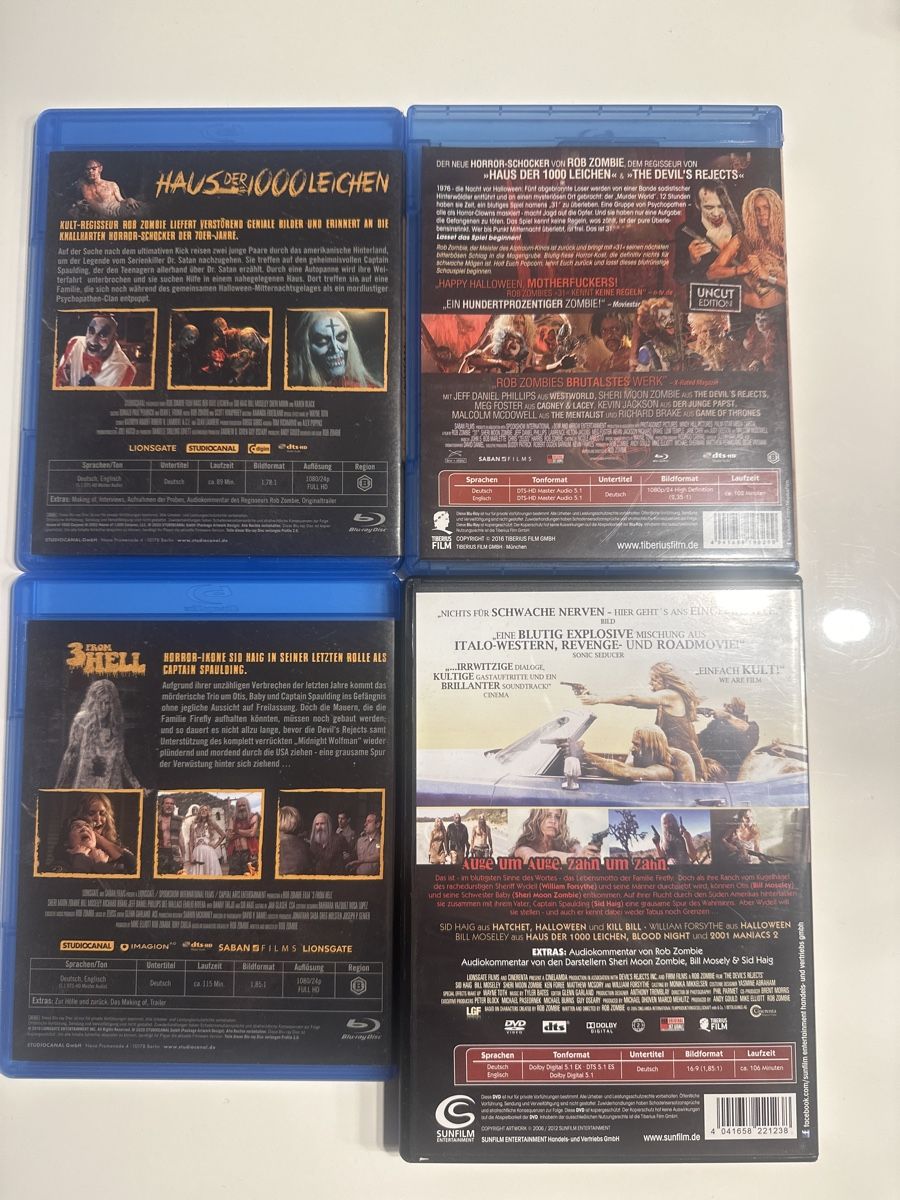 Tutti i DVDs: The Devil's Rejects - Director's Cut - Top Zustand! – Nuovo (secondo la descrizione) da Buchs ZH venduto da mic_jz5q 1