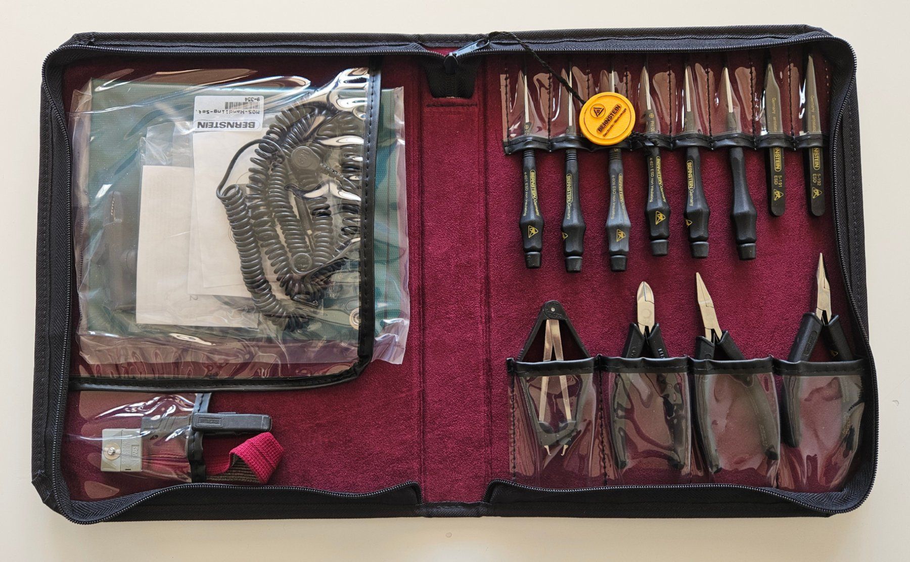 Tutti gli attrezzi: Tool kit Electronic Antistatic Bernstein NEU! NEUF! – Nuovo e nell'imballaggio originale da Lausanne venduto da FamilleCool