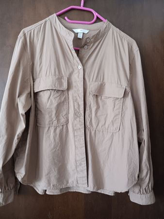 H&M Bluse beige/ braun Grösse L neuwertig 