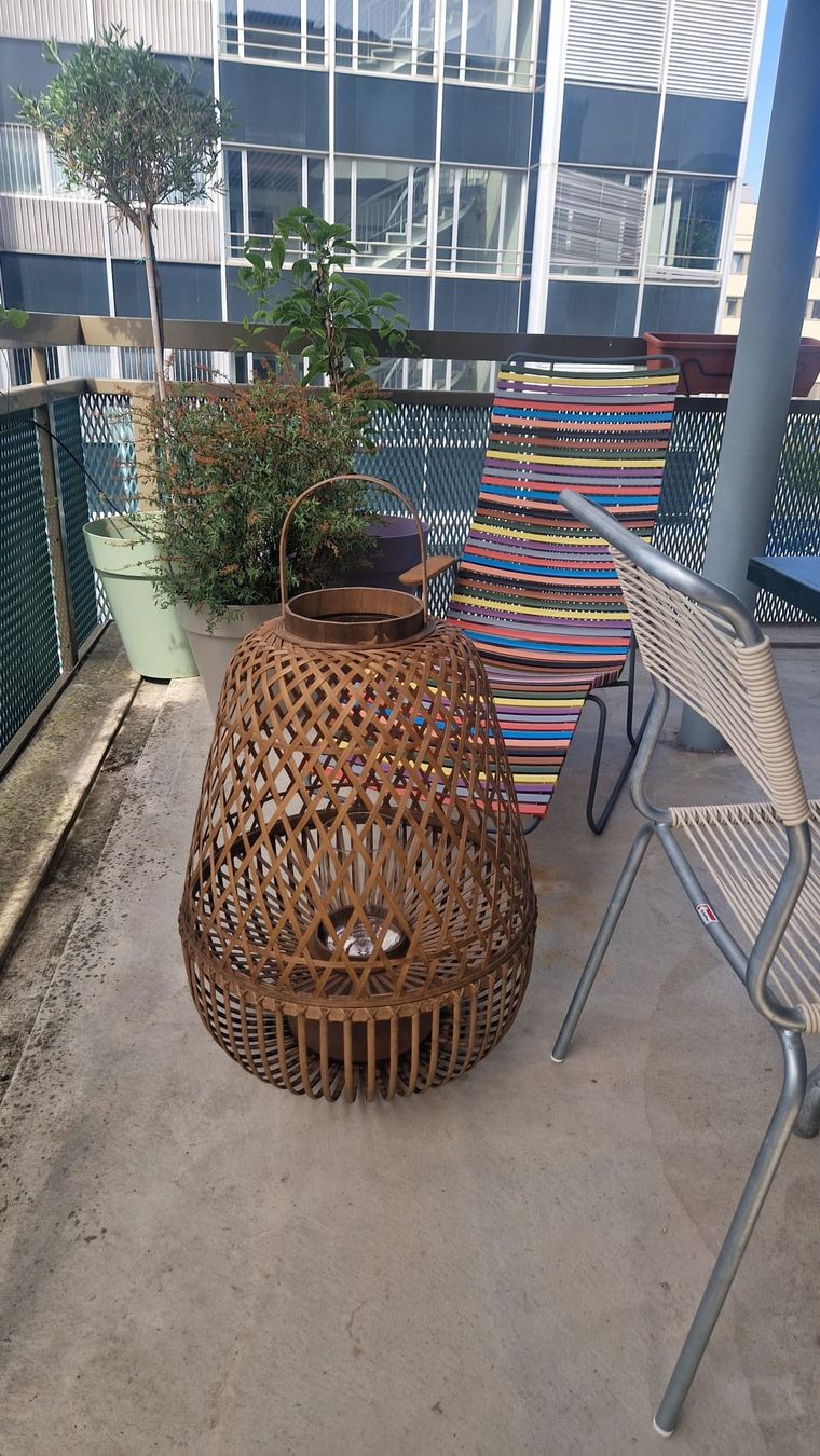 Maisons du monde Lanterne: Laterne aus Bambus - Maison du Monde – Nuovo (secondo la descrizione) da Zürich venduto da Hellacoper
