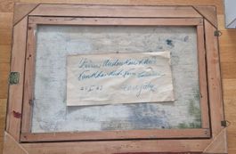1923 K. Gähr Öl auf Leinwand Greiser- Bruhin AG Antiquität