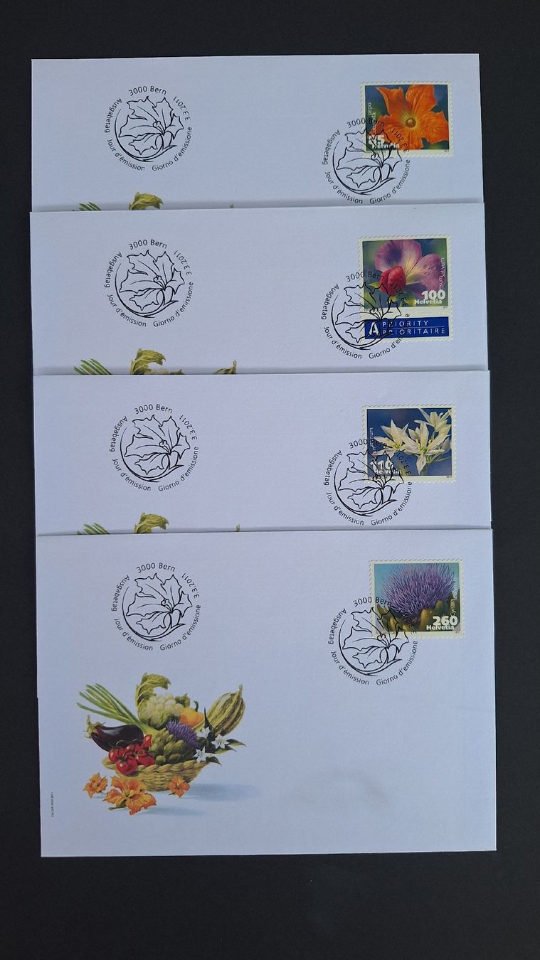 Alle Briefmarken: 2011,Nr.1376-1379,Serie auf FDC – Neu (gemäss Beschreibung) aus Pratteln von walti-6060