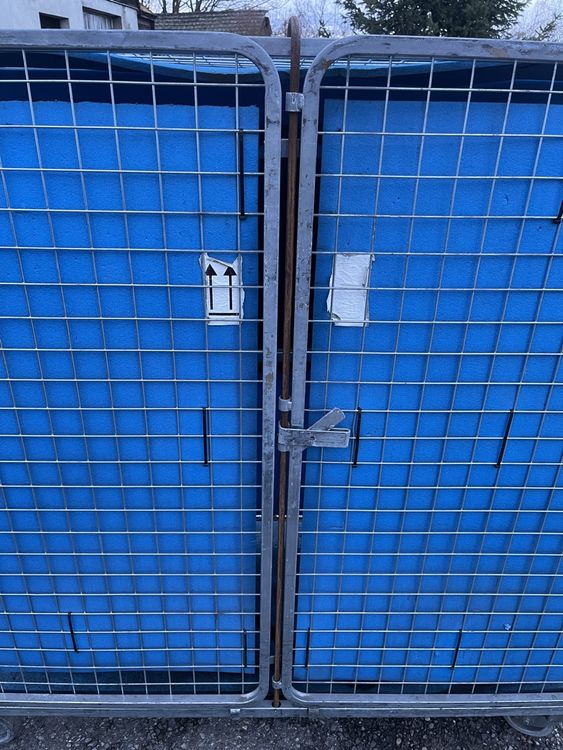 Abschließbarer Gitterwagen – 150 Kg Tragkraft, 2 Produktbild-Vorschau 2