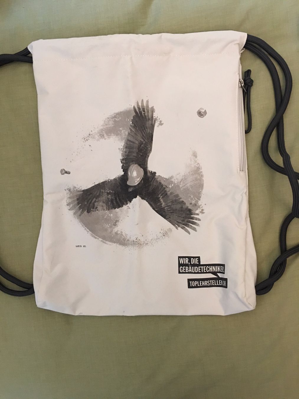 Zaini: 'Rucksack' mit Kordel -- Tasche   -- neu – Nuovo (secondo la descrizione) da Bern venduto da rewe45