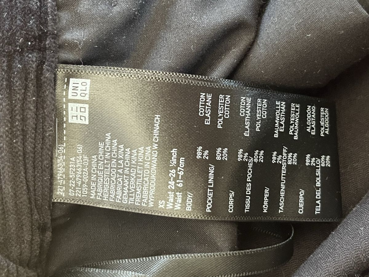 Uniqlo Pantaloni: Uniqlo Cordhose – Nuovo (secondo la descrizione) da Bern venduto da Nena4 2
