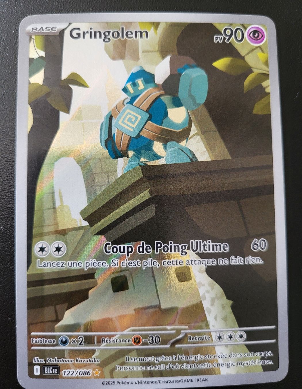 Pokémon Carte collezionabili: Gringolem Foudre noire FR – Nuovo (secondo la descrizione) da St-Sulpice VD venduto da cel_ysf7