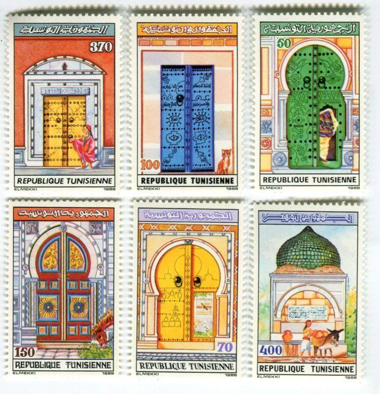 Alle Briefmarken: Briefmarken "Architektur". Tunesien – Neu und originalverpackt aus Basel von Butsch5