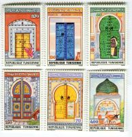 Briefmarken "Architektur". Tunesien