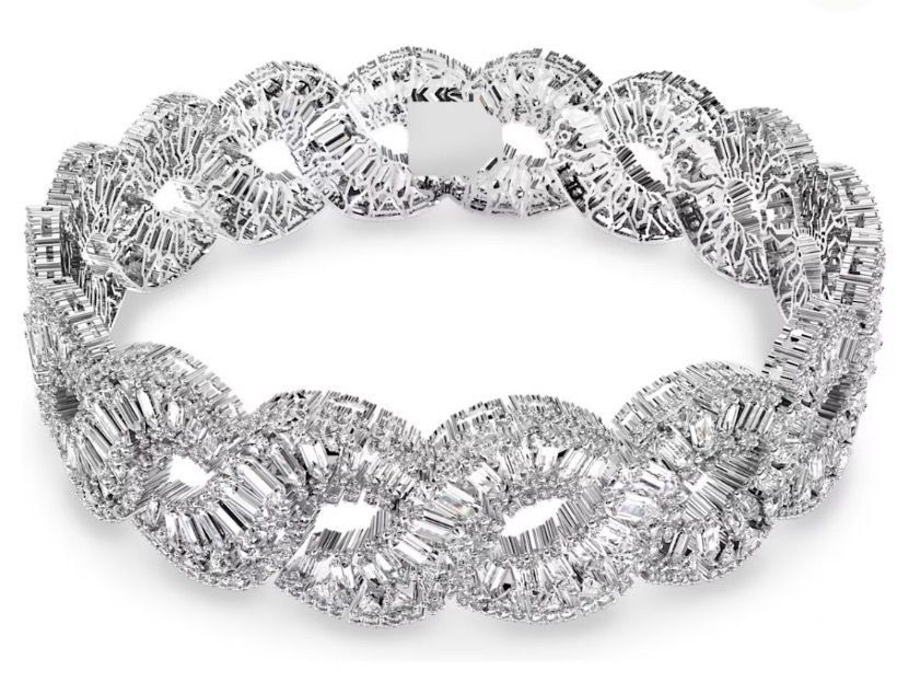 Swarovski Ketten: Hyperbola Halsband Choker Wave Swarovski Neu – Neu und originalverpackt aus Zuerich von proactiv 2