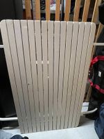 Gartentisch Mälärö weiss aus Holz, rechteckig, guter Zustand