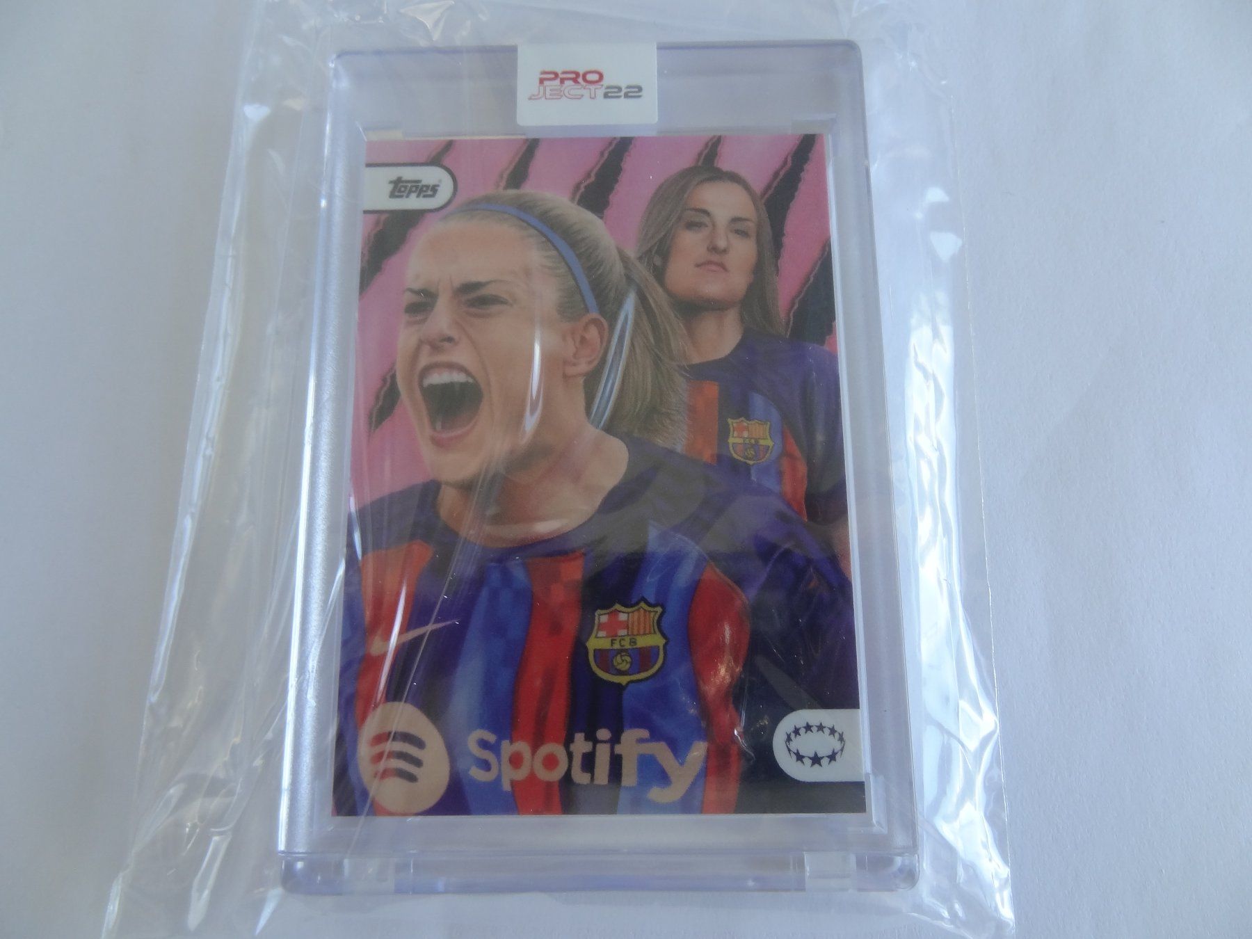 Topps Carte collezionabili: topps Project 22 Putellas Barcelona Trading Card – Nuovo e nell'imballaggio originale da Lyss venduto da Famicom