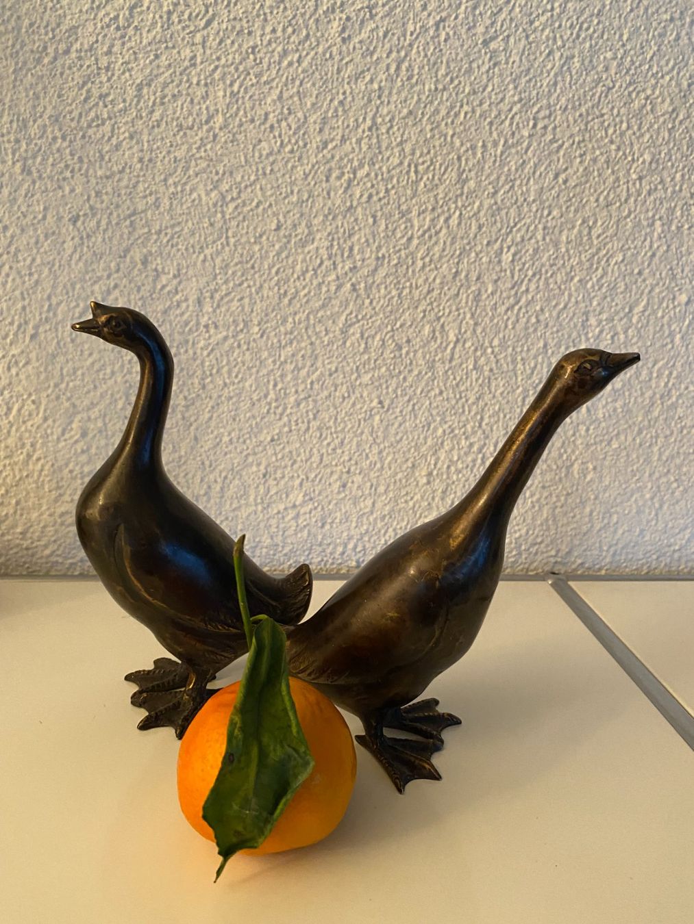 Sculture & Statue: Bronze, 2 schnatternde Gänse – Nuovo (secondo la descrizione) da Zürich venduto da eileenchen1