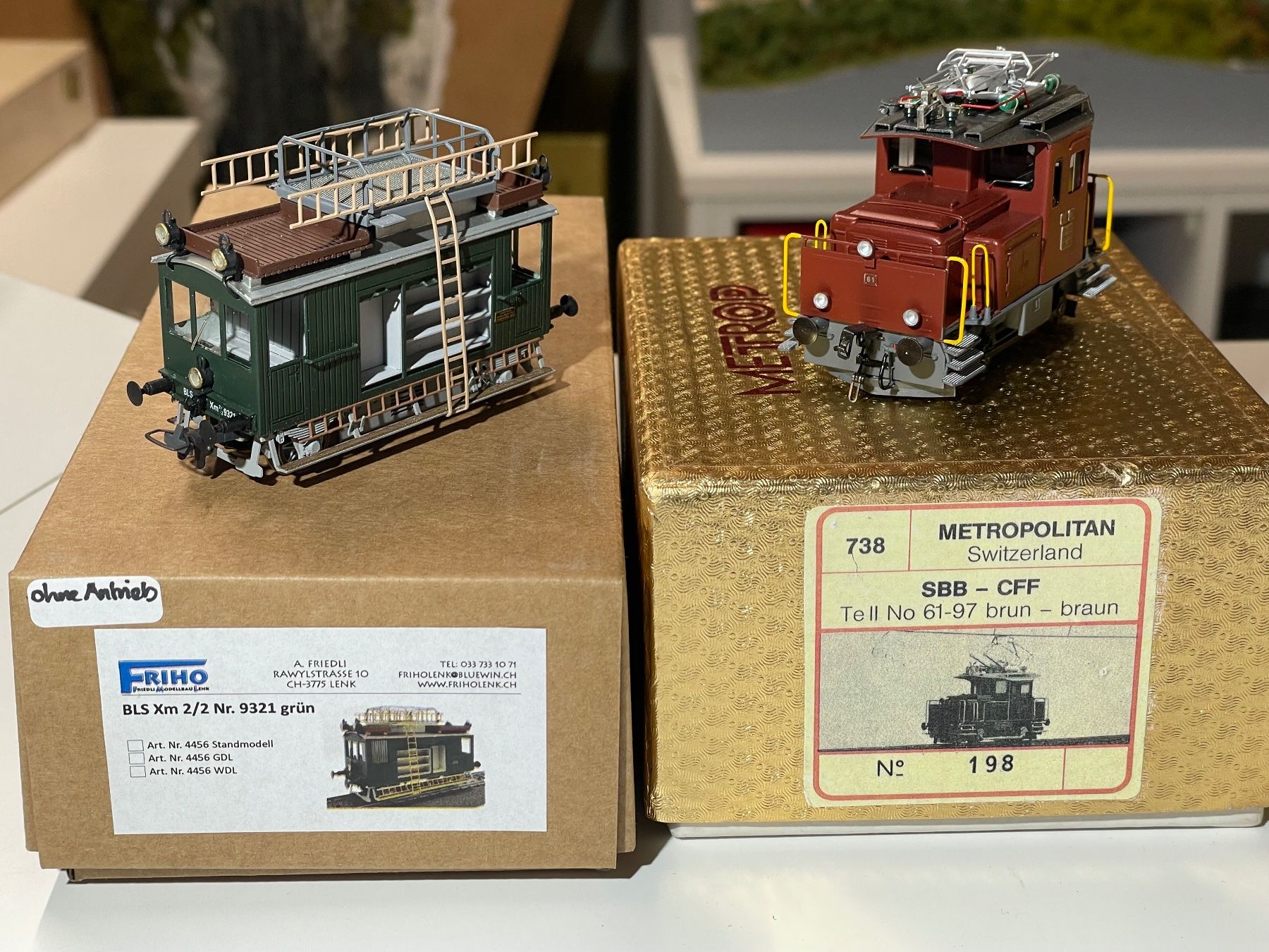 Friho Modellini di ferrovie: Friho / Metrop- Set – Nuovo (secondo la descrizione) da Krummenau venduto da ferrotech 8