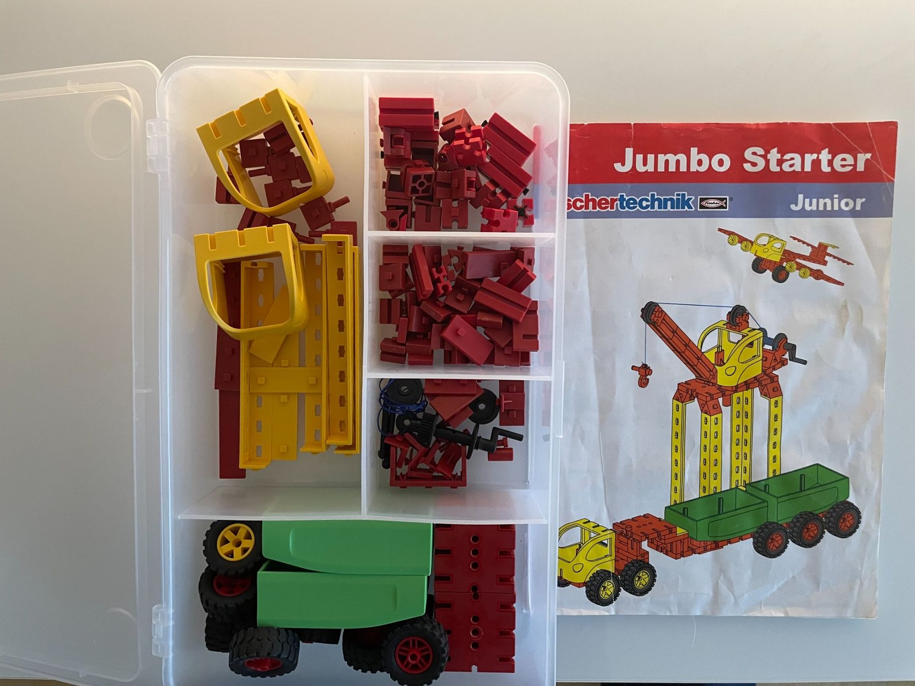 Fischer Kit di costruzioni: Fischertechnik Jumbo Starter Junior – Usato da Meilen venduto da Findus6