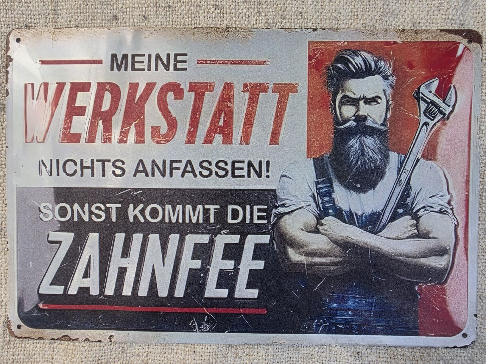 Insegne: Blechschild (Zahnfee) – Usato da Gerlafingen venduto da SiM_sch