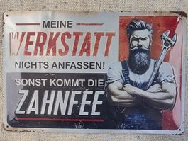 Blechschild (Zahnfee)