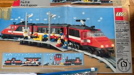 LEGO 7745 Elektrischer Passagierzug 12 V plus viele Geleise