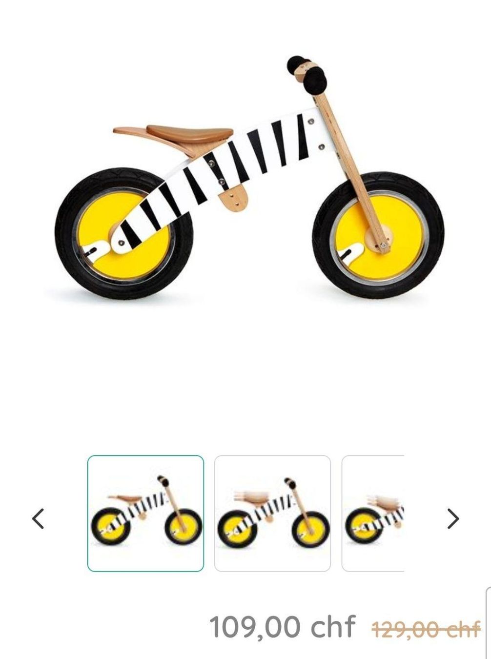 Fahrzeuge für Kinder: Laufrad von Scratch Europe  – Gebraucht aus Bern von Najarasarah 2