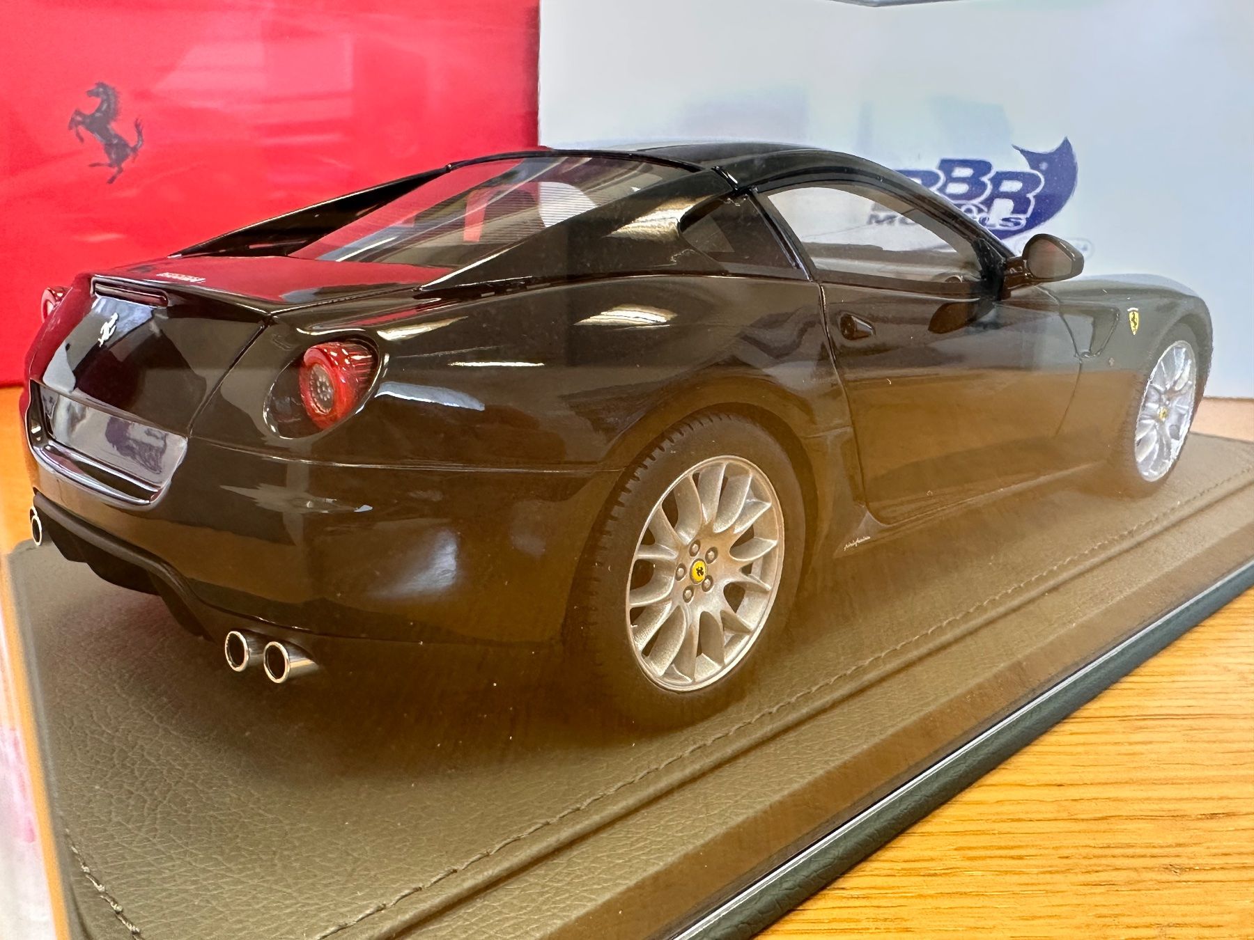 BBR Models Modellautos: Ferrari  599 GTB 1/18 nero Handschaltung – Neu und originalverpackt aus Stein AR von Krabbe2 4