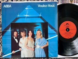 LP Schweden Kult Pop Band ABBA Voulez-Vous LP GEWASCHEN