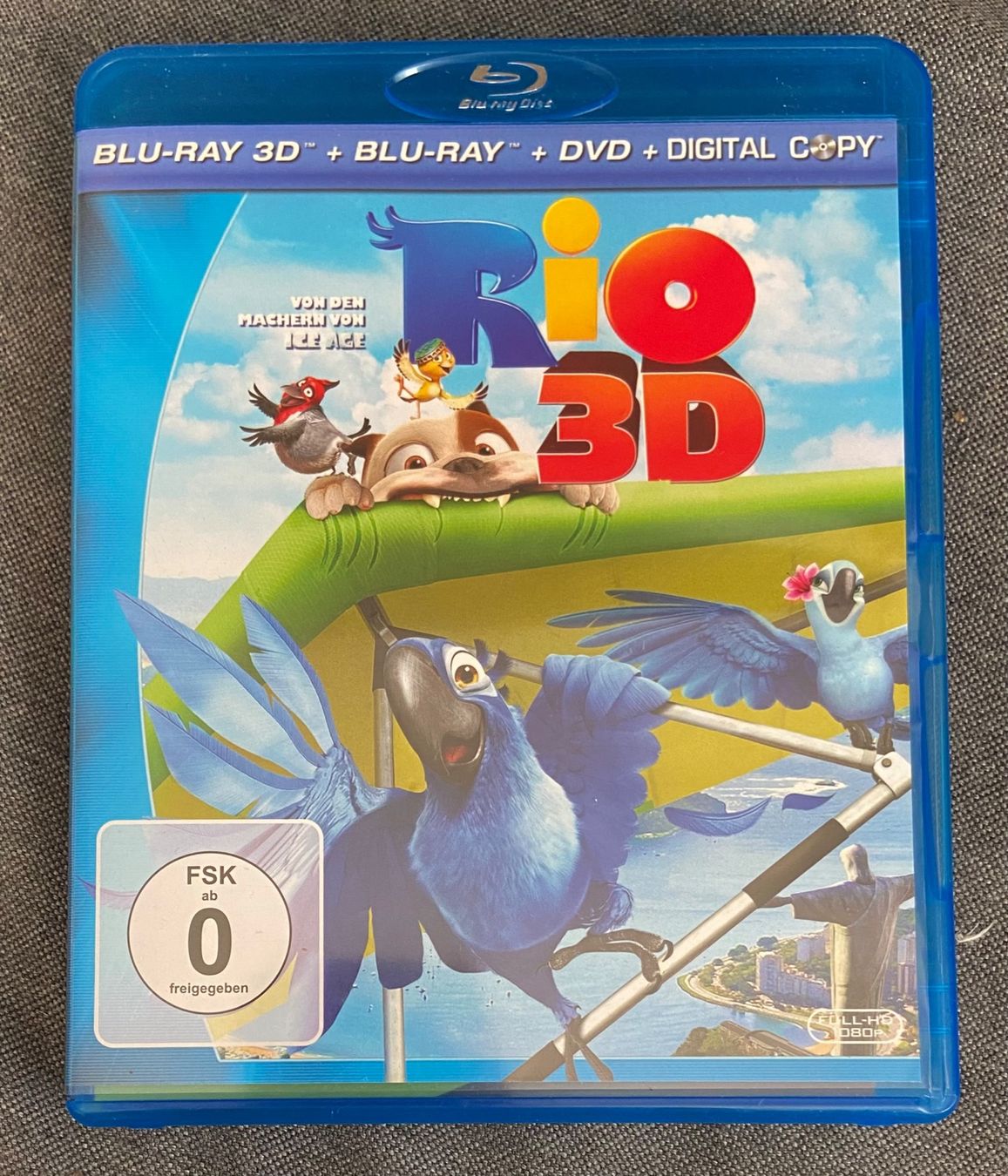 Tutti i DVDs: Rio 3D Blu-ray + DVD • Top Zustand – Usato da Luzern venduto da Lycka