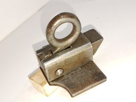 1 schöner antiker Oberlicht Schnäpper, Eisen(LOT907#FBS2)