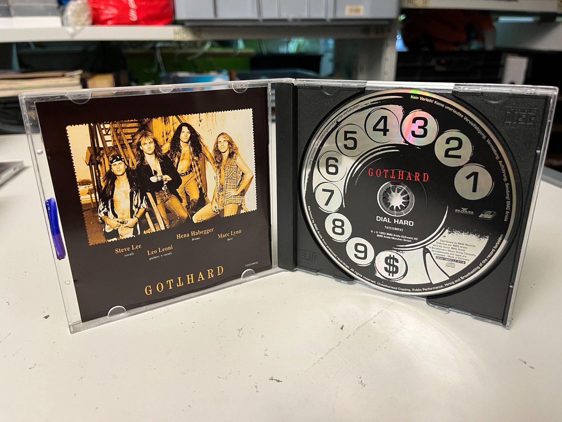 CD: Gotthard - Dial Hard - HJ41A – Nuovo (secondo la descrizione) da Küsnacht ZH venduto da hardrock.earth 2
