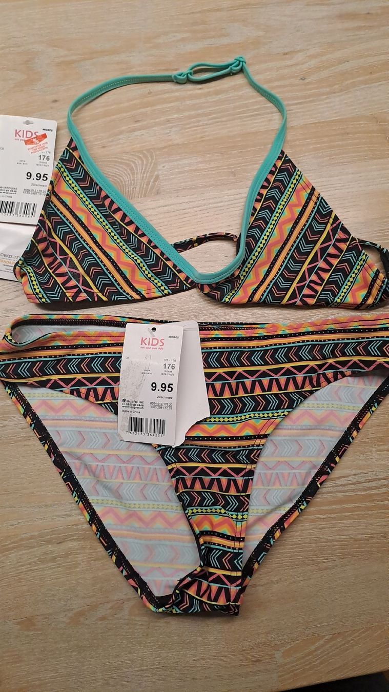 Migros Costumi da bagno & Bikini: Bikini Grösse 176 NEU – Nuovo e nell'imballaggio originale da Ebikon venduto da sunneschii100