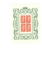 Liechtenstein Briefmarken Bogen ET Stempel