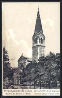 Bern, Teilansicht der Dreifaltigkeitskir