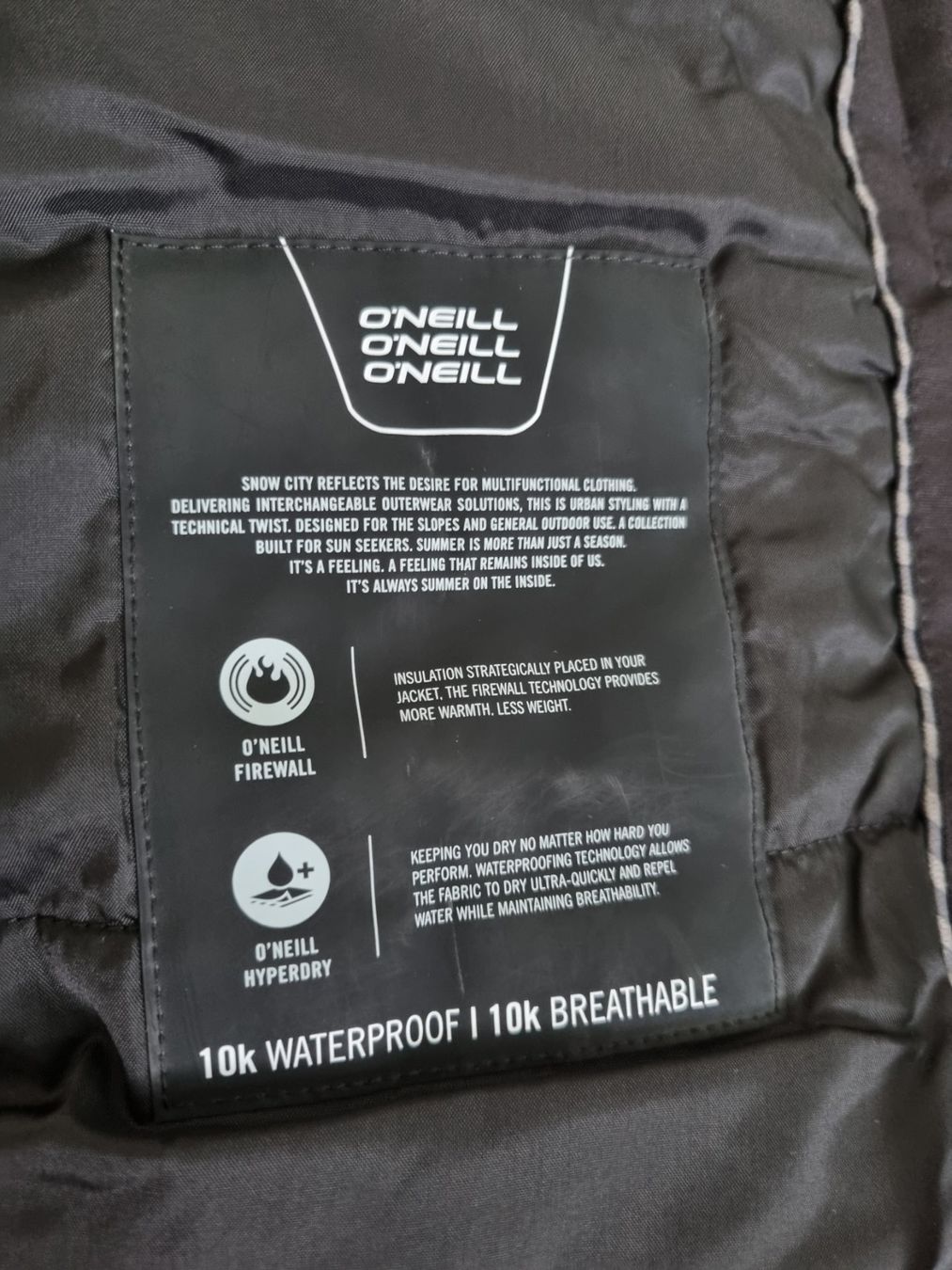 O'Neill Jacken: O'NEILL Winterjacke gr. M – Neu und originalverpackt aus Würenlos von Nigginiggi 2