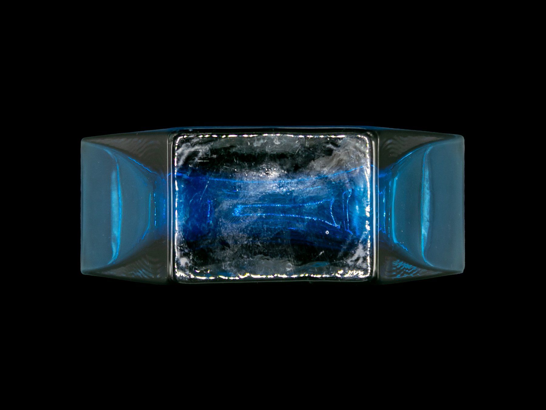 Vasi & Recipienti: Blaue Kunstglas Vase – Usato da Romanshorn venduto da Restwert_Romanshorn 2