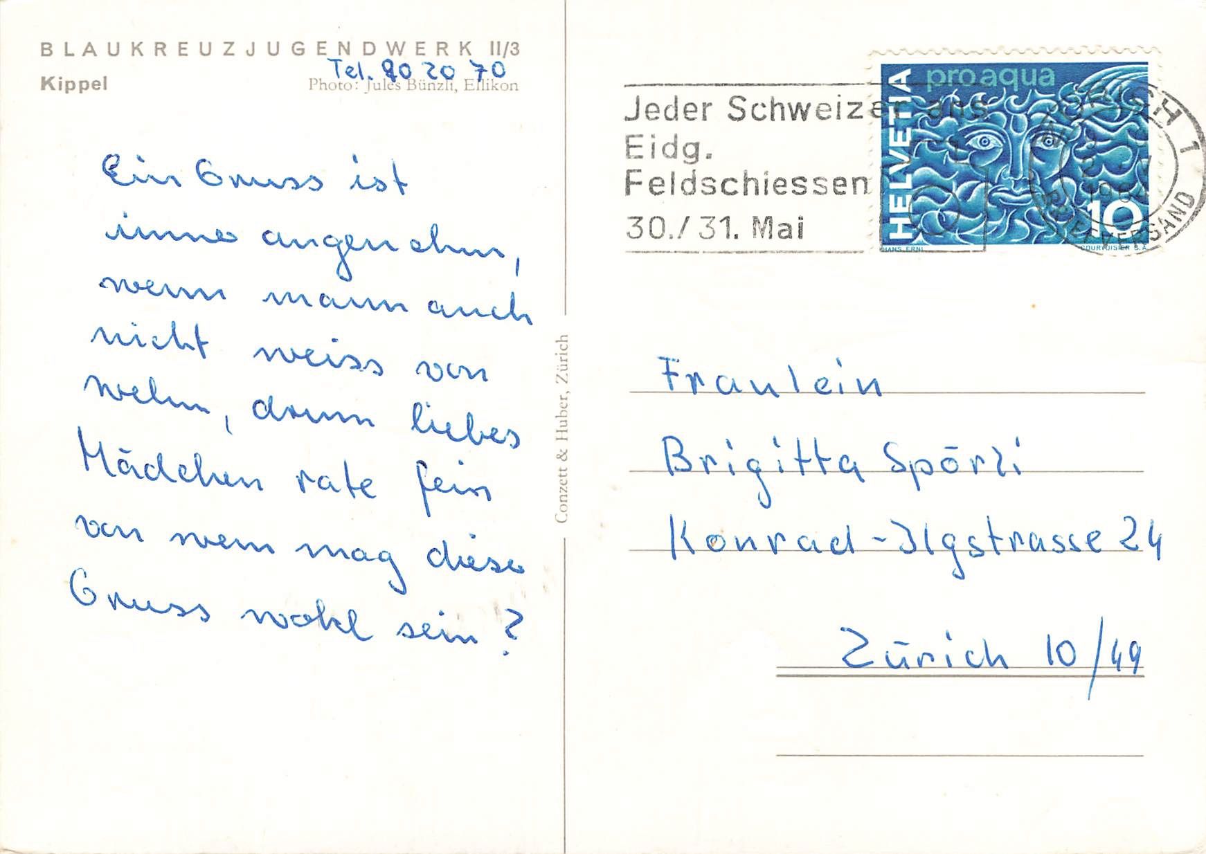 Cartoline postali: Kippel (VS) Alpendorf Lötschental G – Usato da Biasca venduto da Blenio71 1