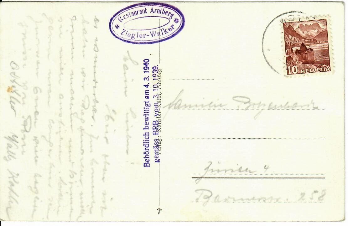 Cartes postales: Arni ob Intschi um 1940 – D'occasion à Hochdorf par Ziegel-16 1